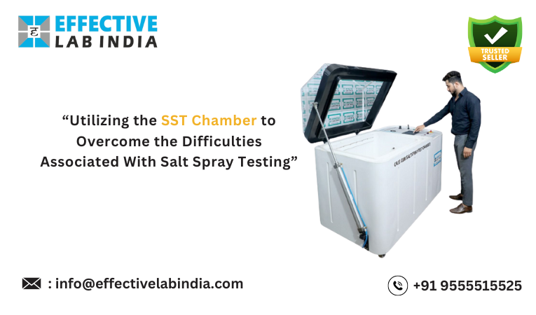 Utilizing the sst chamber to overcome the difficulties associated with salt spray testing